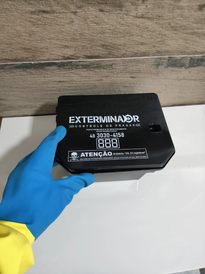 Desratização com método seguro